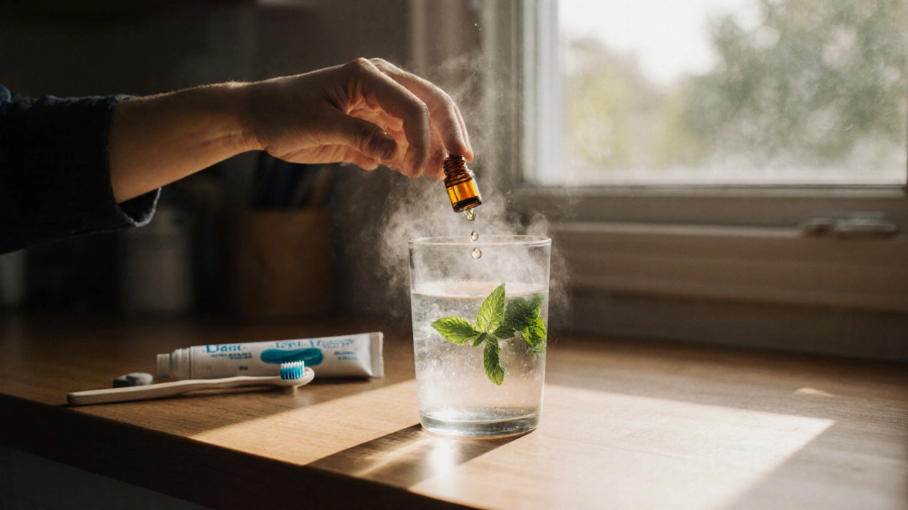 Jak zubní plak předcházet pomocí aromaterapie: přirozené metody s esenciálními oleji