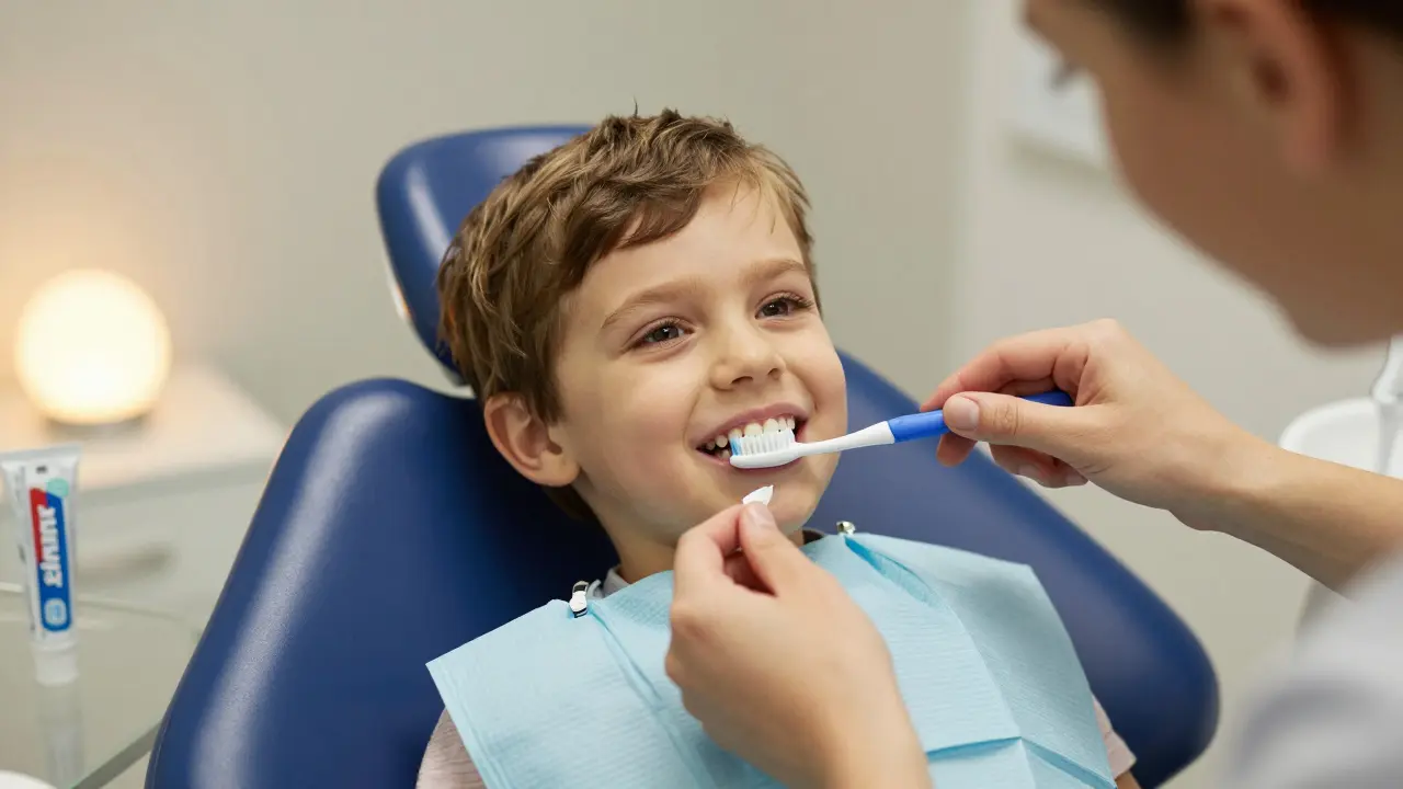 Jak aplikovat Elmex Gelee pro prevenci zubního kamene u dětí