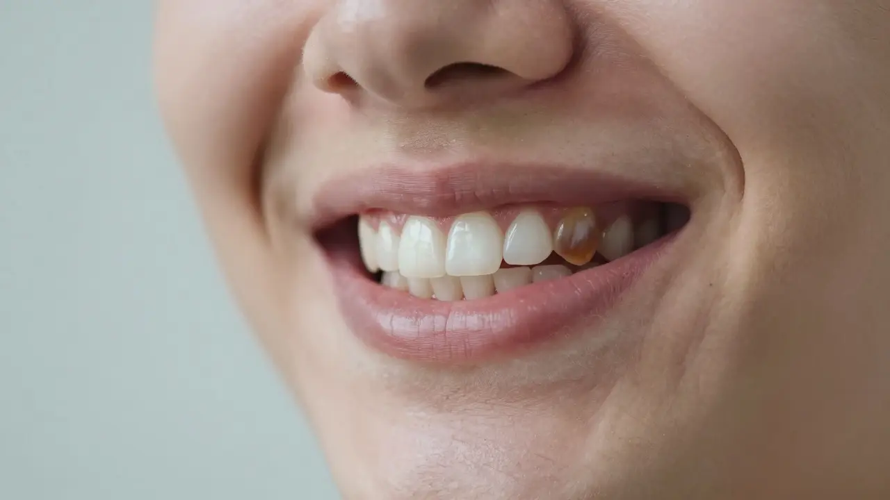 Jak poznat mrtvý zub: Příznaky, barva a možnosti bělení