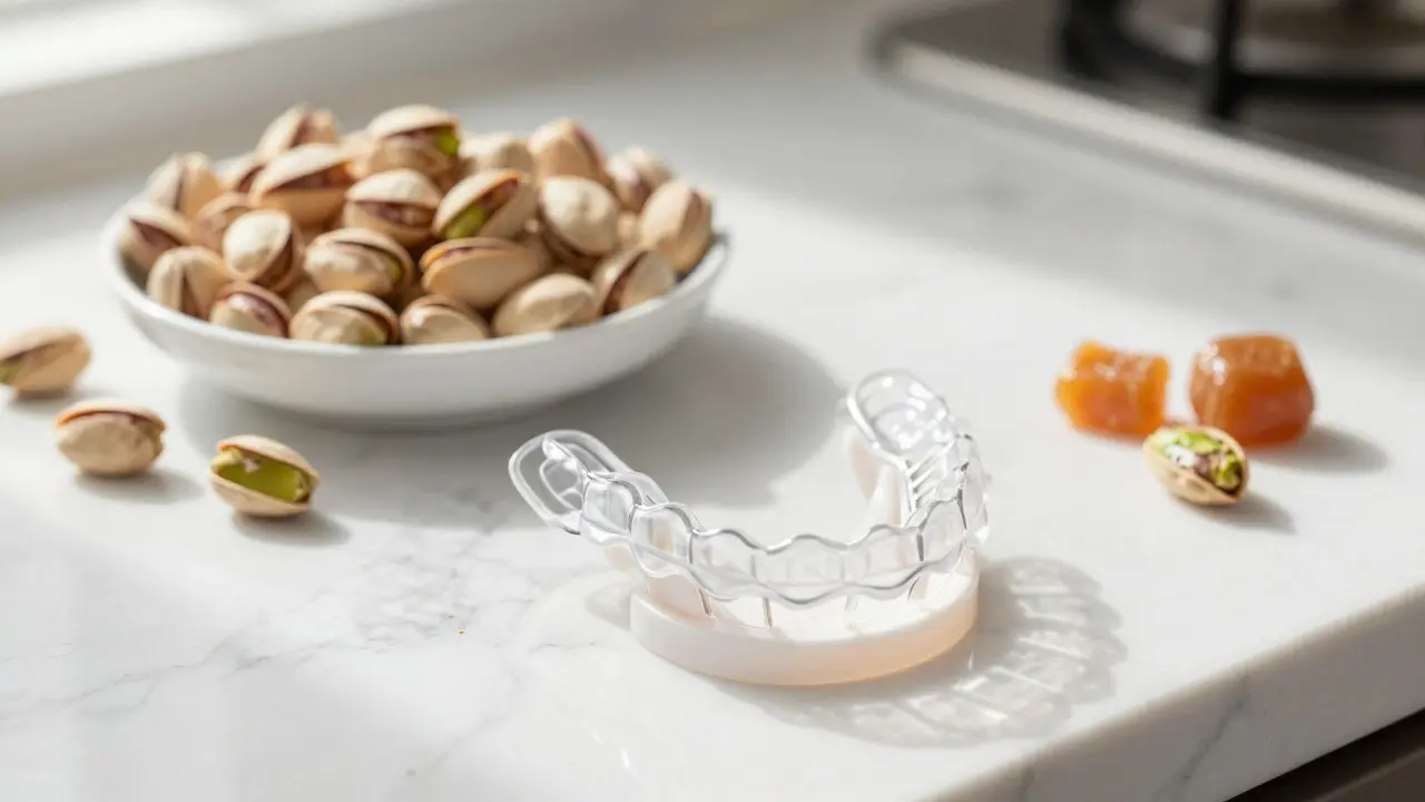 Snímací rovnátka a strava: Co jíst a čemu se vyhnout