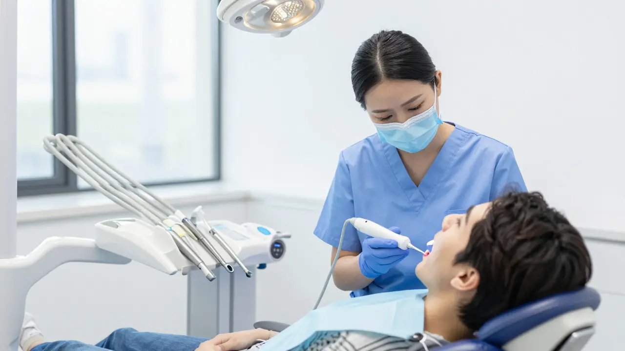 Profesionální zubní hygiena v moderní soukromé ordinaci