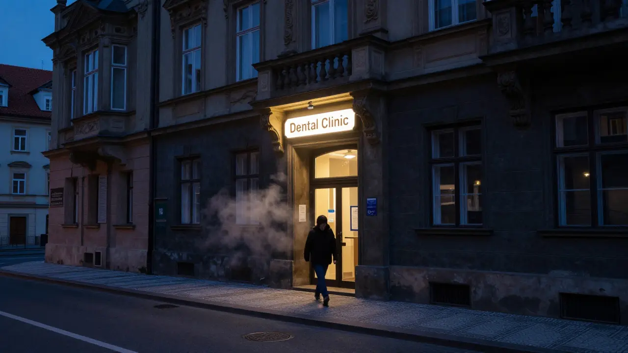 Zubní pohotovost v Praze otevřená v noci